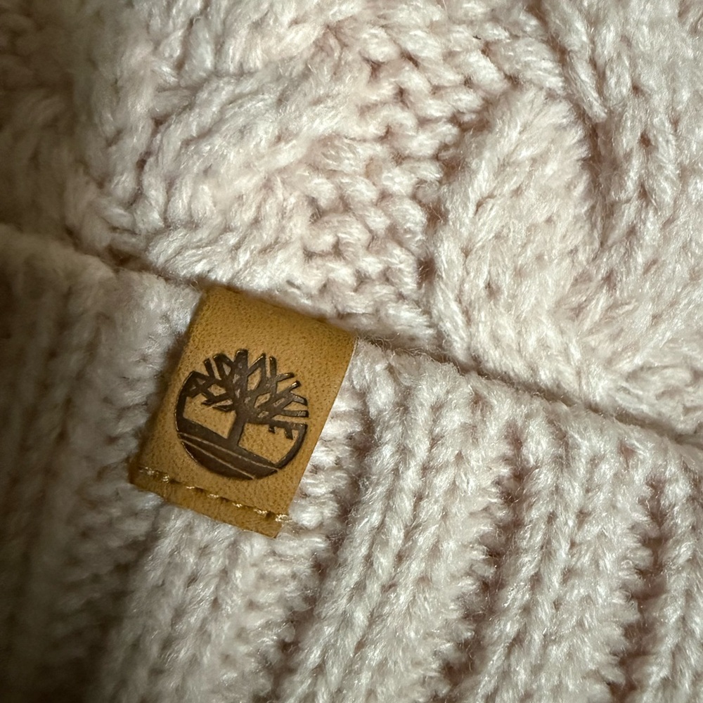 Timberland Women's Cream beanie